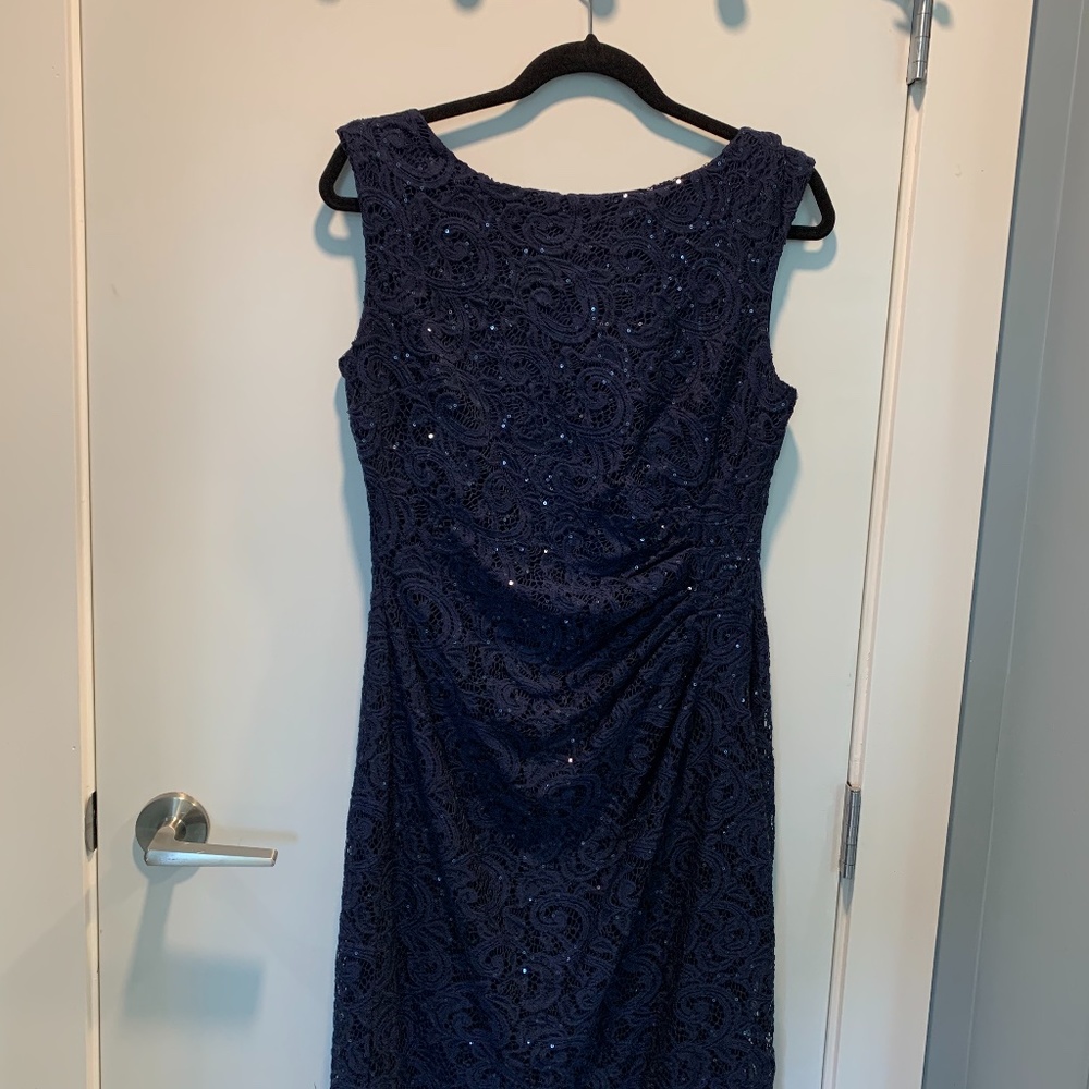 Blue Party Dress